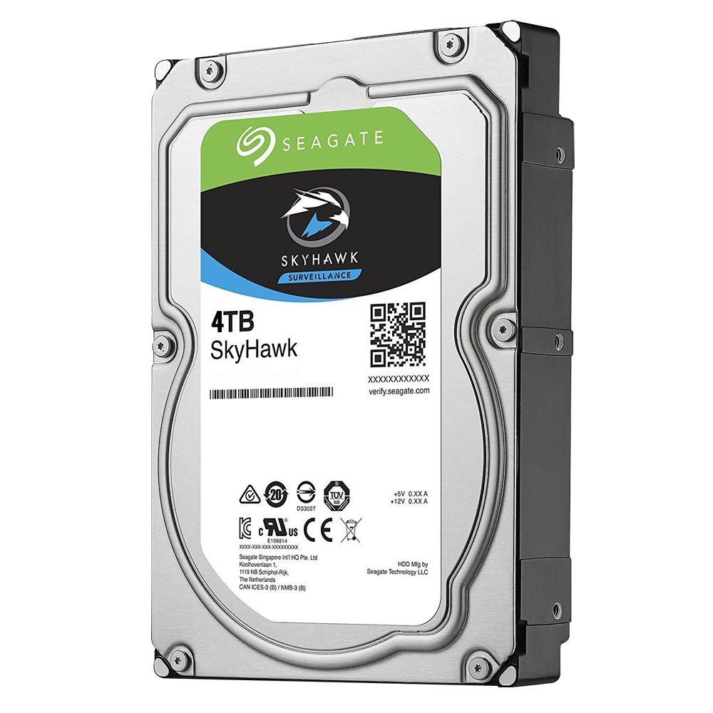 Seagate ST4000VX016 SkyHawk Hard Drive 4TB, SATA 6Gb/s, 64 MB