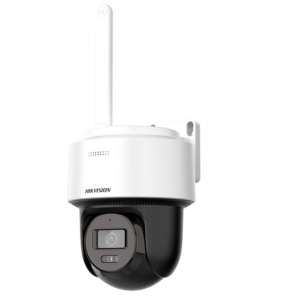 HIKVISION DS-2DE2C400MWG/W 4 MP vaste buitencamera met slimme hybride verlichting en WIFI PT-netwerk (verbinding met NVS)