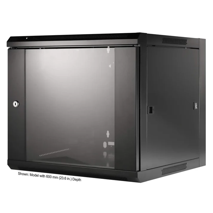 Armoire murale Intellinet 711777 19&quot;-9U 450 mm (L x H x P) 570 x 500 x 450 mm 9 UH Noir (RAL 9005)