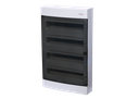 TECHNOPLAST Opbouw verdeeldoos IP40 - 72 modules - 651 x 396 x 112 mm