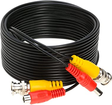 [COAX30M] CCTV Hybride Patch Coaxial/Alimentation (30m)