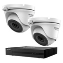 KIT HIKVISION 4 MP HDTVI Full HD DVR  4Ch H.265 + 2x Turret Camera 4MP 2.8mm IR20m - HDD 1Tb Preinstalled
