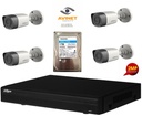 Kit DAHUA 4 canaux CCTV HDCVI 2MP DVR 4 canaux et 4X caméras Bullet intérieure/extérieure 2MP - HD 1 To
