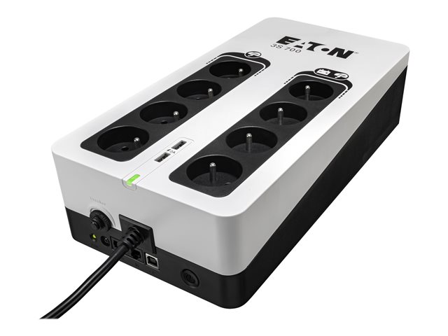Onduleur Eaton 3S 700 AC 220-240 V 420 Watt 700 VA monophasé Connecteurs de sortie USB : 8 prises Be/Fr