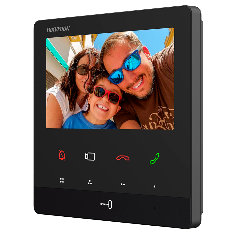HIKVISION DS-KH6110-WE1 Video-deurintercommonitor met touchscreen van 4,3" TCP/IP POE, WiFi, SIP
