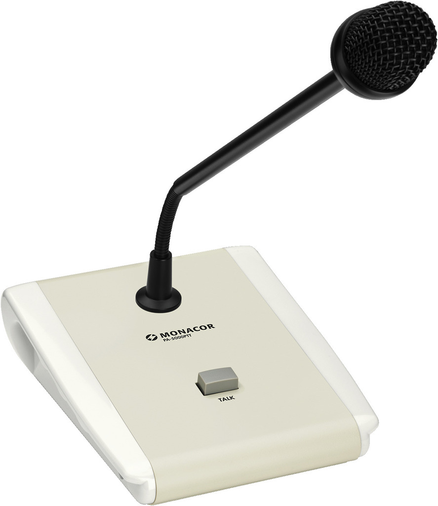 PA-5000PTT PA-desktopmicrofoon (push-to-talk),