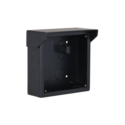 Boîtier de surface noir Dahua VTM76, 1 module pour interphone série VTO4202F + façade VTM78, noir