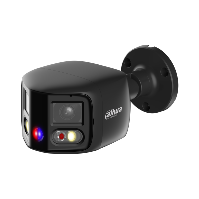 Dahua IPC-PFW3849S-A180-AS-PV Black  2x4MP TiOC Duo Splicing Fixed-focal 2.8mm Bullet WizSense Network Camera