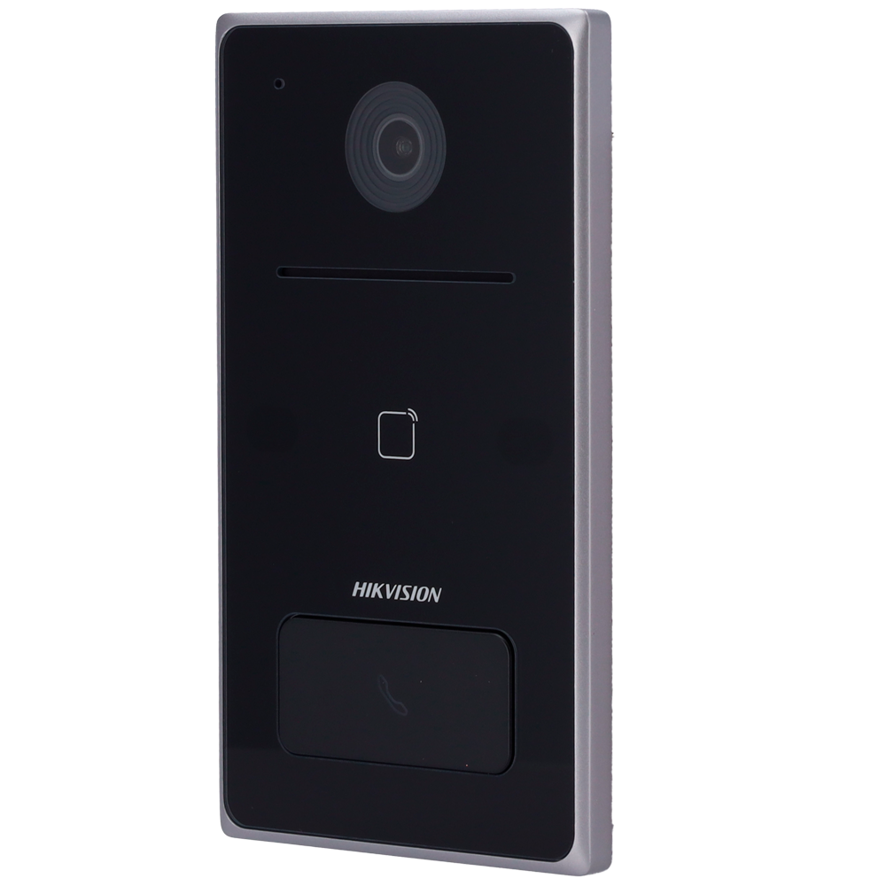 Hikvision DS-KV6133-WME1 Villa door station  1 x Button  PoE/ 12 VDC, Mifare card WIFI - 1 relay  - call Hikconnect directly 