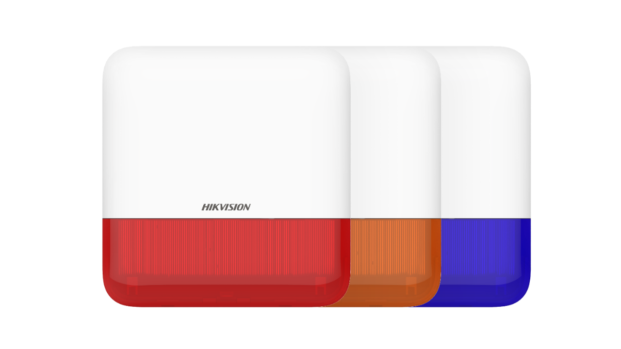 [DS-PS1-E-WE (Oranje)] Sirène Hikvision DS-PS1-E-WE (Orange) - Sirène externe