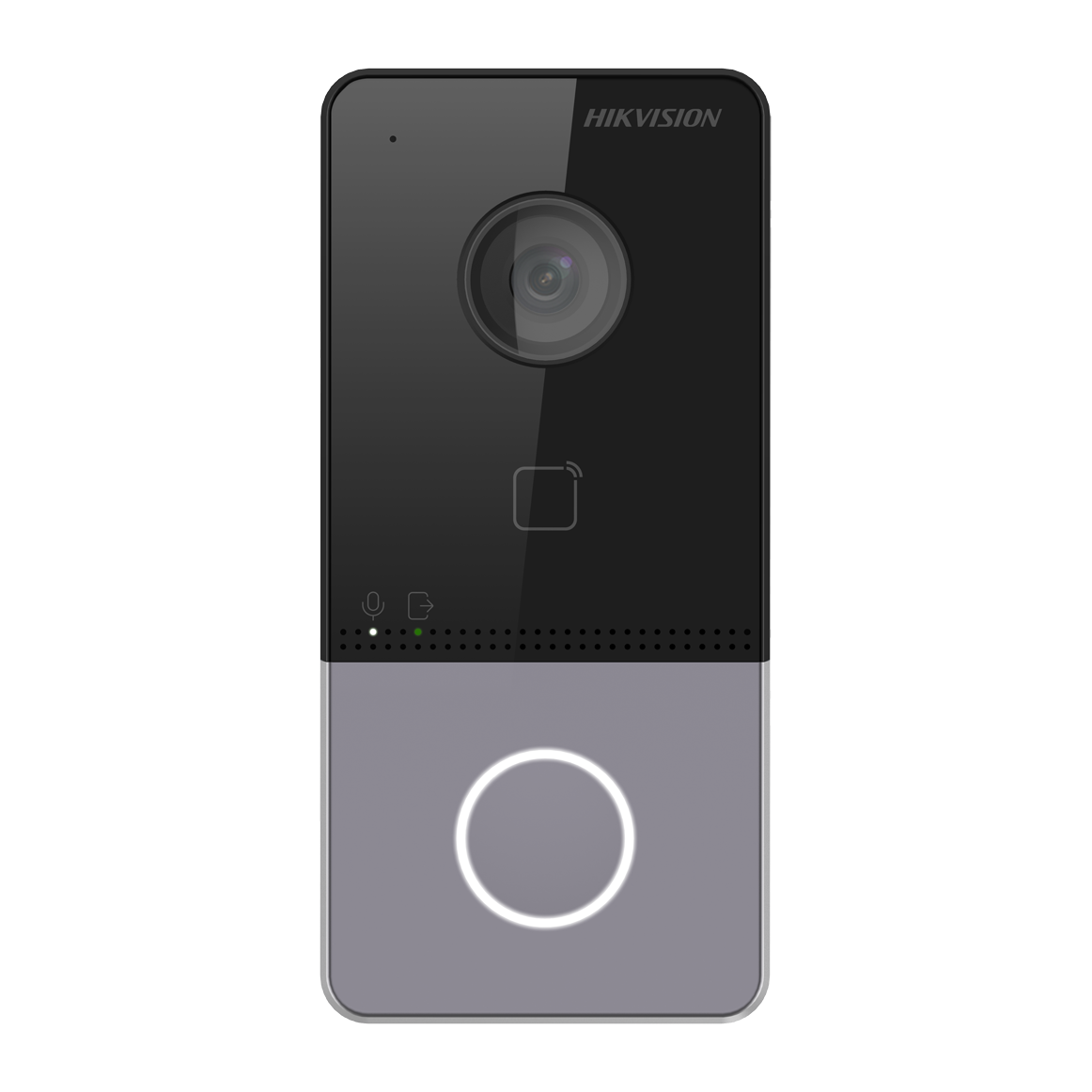 [DS-KV6113-WPE1(C)] Hikvision DS-KV6113-WPE1(C) Villa door station Plastic 1 x Button  PoE/ 12 VDC, Mifare card WIFI - 1 relay  - call Hikconnect directly 