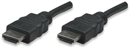 [306126] Câble MH, HDMI, HDMI mâle/HDMI mâle, 3,0 m, noir, sachet plastique