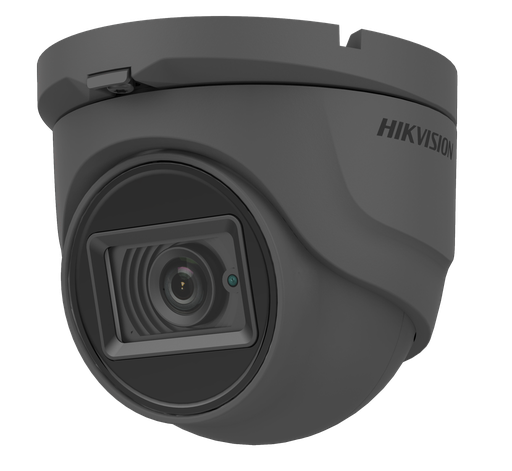 [DS-2CE76H0T-ITMFS] HIKVISION HD-TVI DS-2CE76H0T-ITMFS 5MP Turret Camera Vaste 2,8mm Lens Metaal Audio Zwart