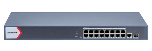 [DS-3E1518P-EI] Commutateur PoE intelligent Gigabit 16 ports HIKVISION DS-3E1518P-EI - Budget PoE total 230 W