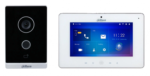[KTW01-S2] Dahua KTW01-S2 Wi-Fi - Draadloos video-intercomkit - PSU12VDC