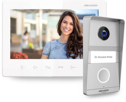 [DS-KIS101-P] HIKVISION DS-KIS101-P Kit d'interphone analogique 2 fils pour villa